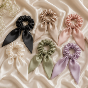 Pack of 6 Long Tail Scrunchies